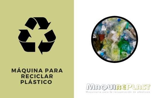 maquina reciclar plástico