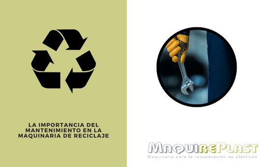 Mantenimiento de maquinaria de reciclaje